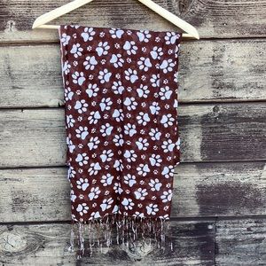 Dog Speak Scarf NWOT